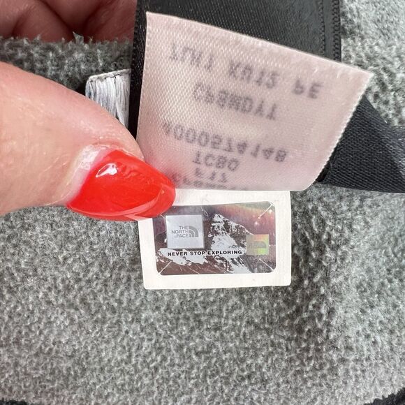 The North Face Size XXL 1/4 Zip Pullover Men’s Fleece Gray Lightweight Outdoor - Picture 10 of 12